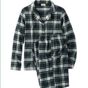 L.L. Bean Women's Scotch Plaid Flannel Pajamas